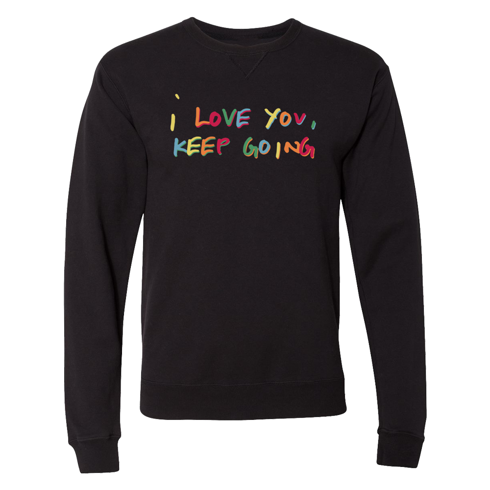 Colorful Dropshadow Crewneck